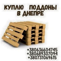 Скупка поддонов б/у в Днепре